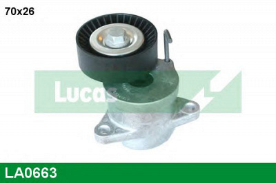LUCAS ENGINE DRIVE la0663 -  Натяжная планка, поликлиновой ремень